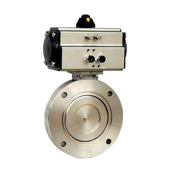 ZGIQ Pneumatic High Vacuum Butterfly Valve